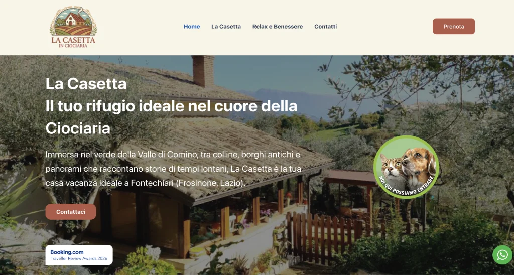 sito web la casetta in ciociaria